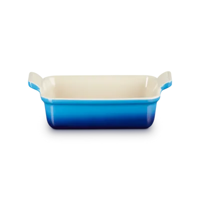 Le Creuset - Prostokątna forma do zapiekania kamionka 19 cm Azure