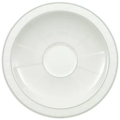 Villeroy&Boch - Spodek do filiżanki do kawy/herbaty 16cm Gray Pearl