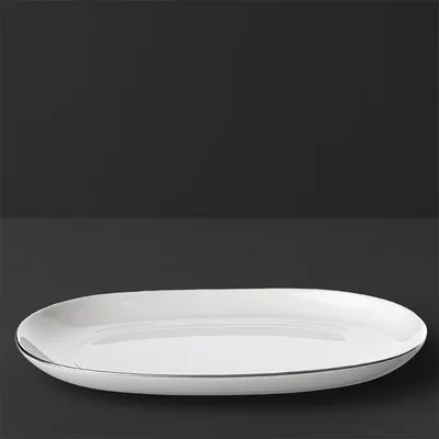 Villeroy&Boch - Talerz na dodatki Anmut Platinum 20 x 15 cm