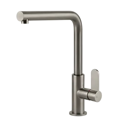 Gessi - Bateria kuchenna Acciaio obrotowa wylewka 60538 Stal szczotkowana