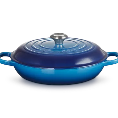 Le Creuset - Profesjonalny garnek Gourmet 30 cm azure