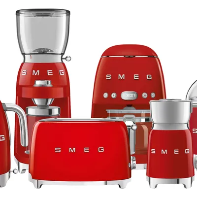 Smeg - Zestaw DCF02RDEU + TSF01RDEU + KLF04RDEU + MFF11RDEU + CJF01RDEU + CGF01RDEU