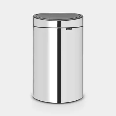 Brabantia - Kosz dotykowy TOUCH BIN NEW 40L Stal Błyszcząca