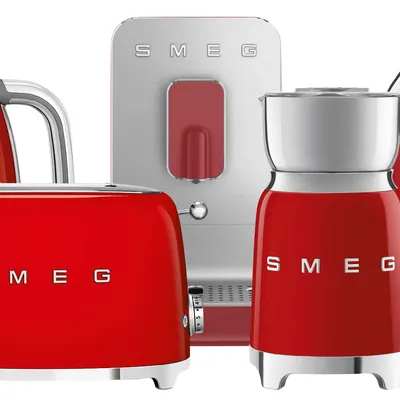 Smeg - Zestaw BCC01RDMEU + TSF01RDEU + KLF04RDEU + MFF11RDEU + CJF01RDEU