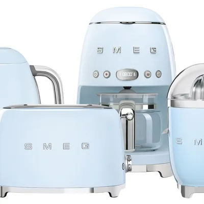 Smeg - Zestaw DCF02PBEU + TSF01PBEU + KLF04PBEU + CJF01PBEU