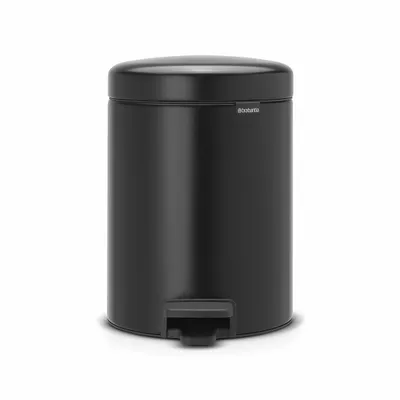 Brabantia - Kosz pedałowy NewIcon 5L Czarny Matowy