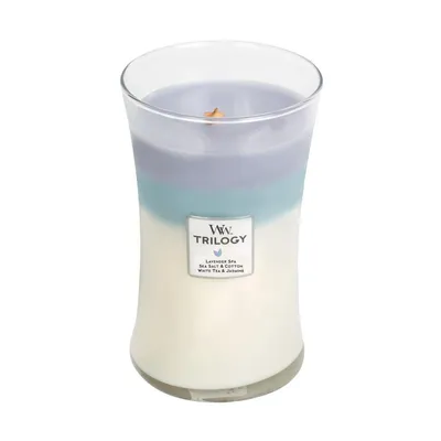 WoodWick - Świeca Duża Trilogy Calming Retreat 120h