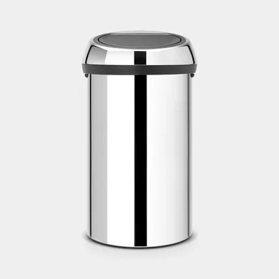 Brabantia - Kosz dotykowy TOUCH BIN 60L Stal Błyszcząca