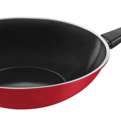 Ballarini - Wok indukcyjny Caprera 28 cm Czerwony