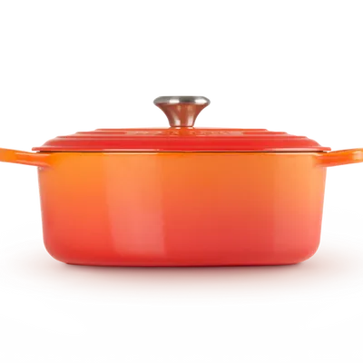 Le Creuset - Owalna Brytfanna 29 cm SIGNATURE Płomienny