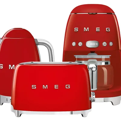 Smeg - Zestaw DCF02RDEU + TSF01RDEU + KLF04RDEU