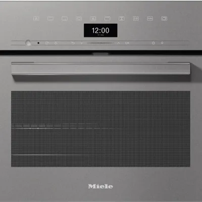 Miele - Piekarnik kompaktowy H 7440 B szary do zabudowy 45 cm GraphitGrey