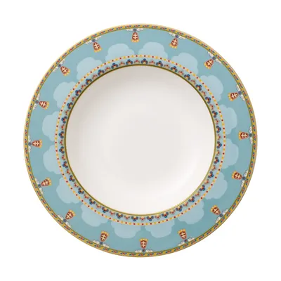 Villeroy&Boch - Talerz głęboki 24cm Samarkand Aquamarin