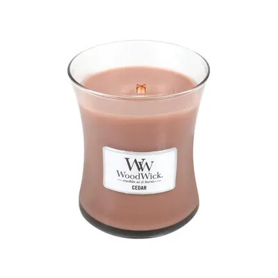 WoodWick - Świeca Średnia Cedar 100h