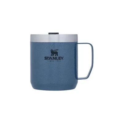 Stanley - Kubek kempingowy z pokrywką - niebieski Hammertone Lake 0,35L