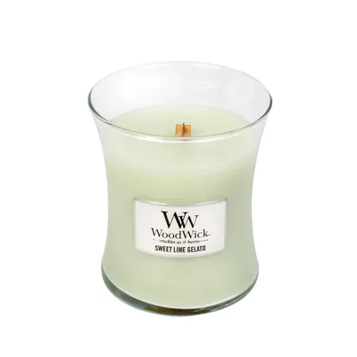 WoodWick - Świeca Średnia Sweet Lime Gelato 100h