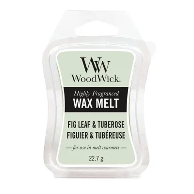 WoodWick - Wosk zapachowy Fig Leaf & Tuberose 10h