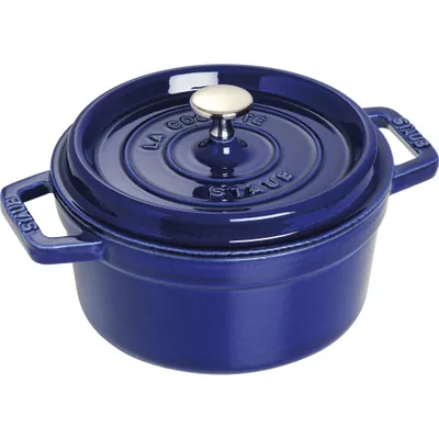 Staub - Garnek żeliwny okrągły La Cocotte 2,6 L Niebieski