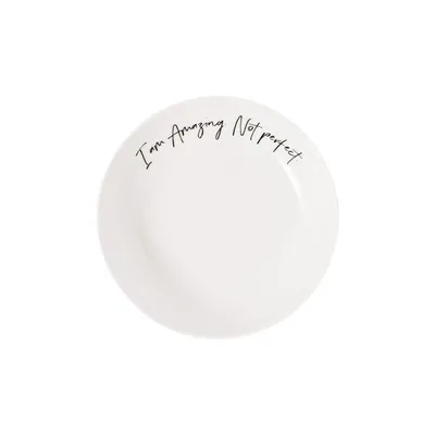 Villeroy&Boch - Miska płaska 370 ml Statement „I´m amazing. Not perfect”