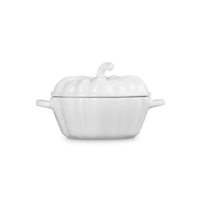 Le Creuset -   Mini cocotte dynia biały