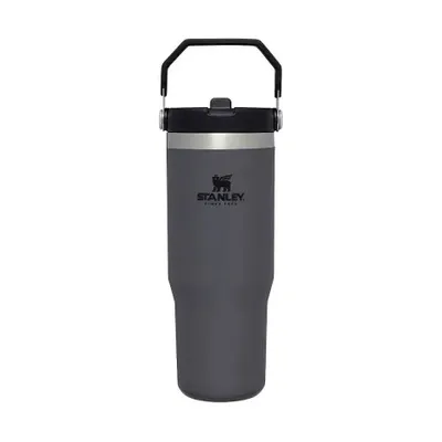 Stanley - Kubek termiczny The IceFlow Flip Straw Tumbler 0,89 l Charcoal