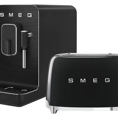 Smeg - Zestaw BCC02FBMEU + TSF01BLEU