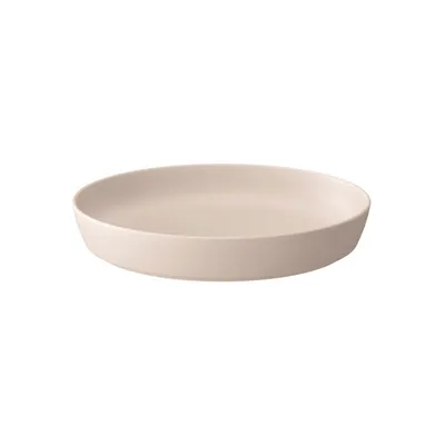 Villeroy&Boch - Miska płaska 24 cm Iconic Beżowa matowa