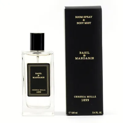 Cereria Molla - Spray 2w1 Premium 100 ml Basil & Mandarin