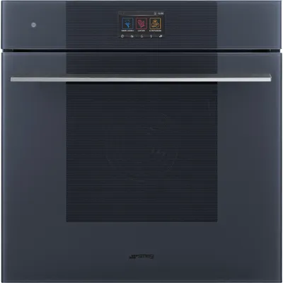 Smeg - Piekarnik elektryczny z funkcją pary SO6104S4PG Linea Neptune Grey