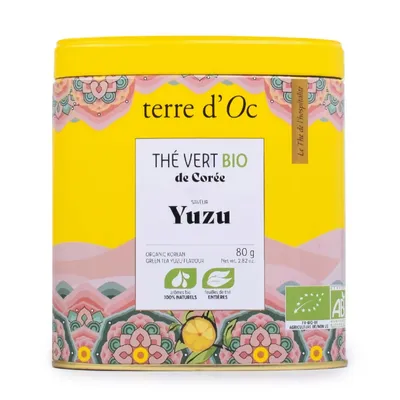 Terre d'Oc - Herbata zielona 80 g Hospitality Yuzu