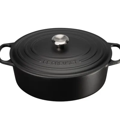 Le Creuset - Owalna Brytfanna 33cm SIGNATURE czarna