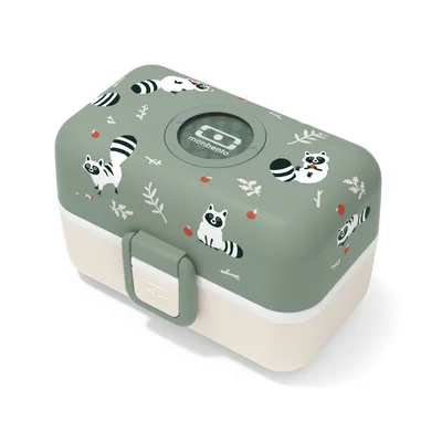 Monbento - Lunchbox dziecięcy Tresor Graphic Raccoon