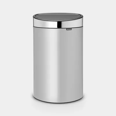 Brabantia - Kosz dotykowy TOUCH BIN NEW 40L Szary Metaliczny