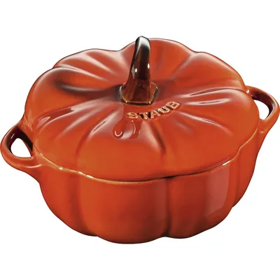 Staub - Mini garnek dynia Servinng 700 ml pomarańczowy