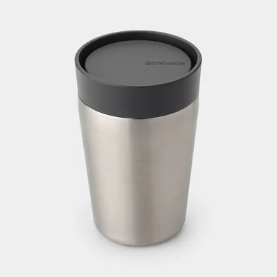 Brabantia - Kubek termiczny Make & Take 0,2 l Dark Grey