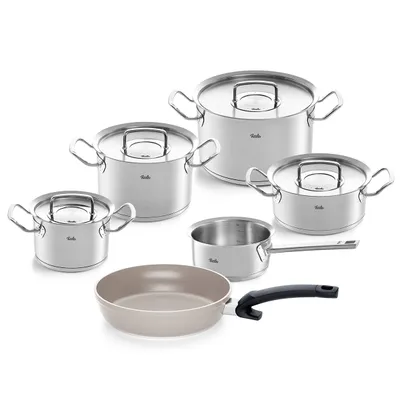 Fissler - Zestaw 5 garnków OPC + Patelnia 24 cm Ceratal Comfort