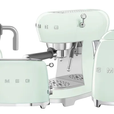 Smeg - Zestaw TSF01PGEU + KLF03PGEU + ECF02PGEU + MFF11PGEU