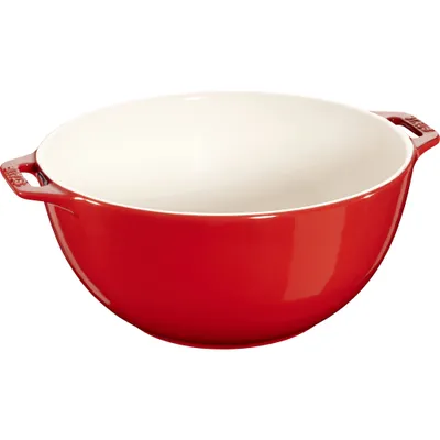 Staub - Miska z dwoma uchwytami Serving 25 cm czerwony