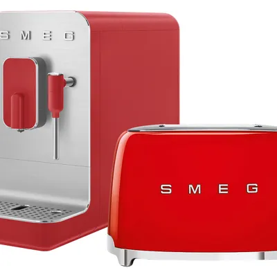 Smeg - Zestaw BCC02RDMEU + TSF01RDEU