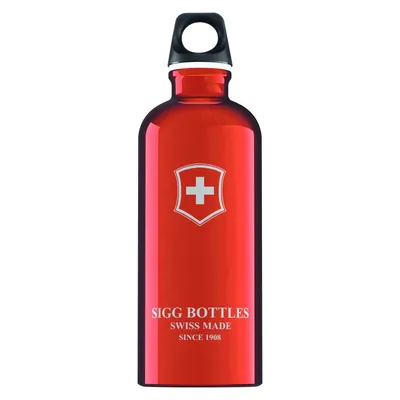 SIGG - Butelka 0,6L Swiss Emblem Czerwona