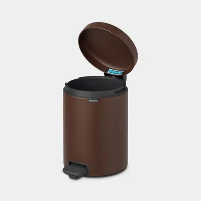 Brabantia - Kosz pedałowy NewIcon 5L Mineral Cosy Brown