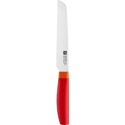 Zwilling - Nóż uniwersalny z ząbkami Now S - 13 cm czerwony