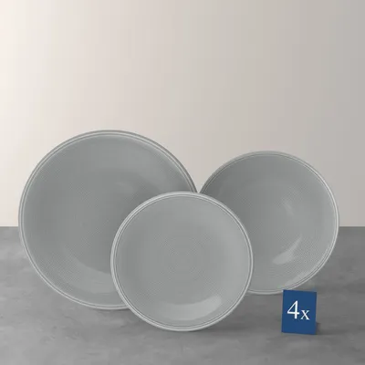 Villeroy&Boch - Zestaw talerzy 12 - częściowy Color Loop Stone