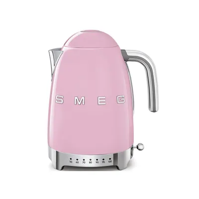 Smeg - Czajnik z regulacją temperatury 50's Retro Style KLF04PKEU Pastelowy Róż