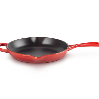 Le Creuset - Patelnia do smażenia i serwowania żeliwo 23 cm Wiśniowy