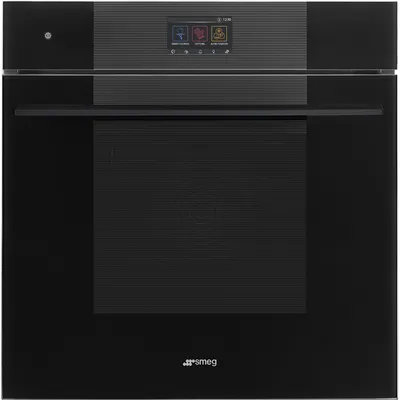 Smeg - Piekarnik elektryczny z funkcją pary SOP6104S2PB3 Linea Czarny