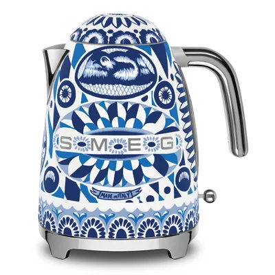 Smeg x Dolce&Gabbana - Czajnik 50's Retro Style KLF03DGBEU Blu Mediterraneo