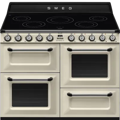 Smeg - Kuchnia wolnostojąca Victoria TR4110IP2 Kremowa