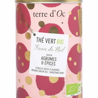 Terre d'Oc - Herbata zielona 100 g Christmas Fairy