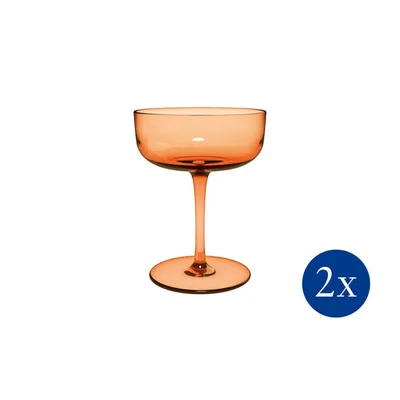 Villeroy&Boch - Zestaw 2 kieliszków do szampana 100 ml Like Apricot